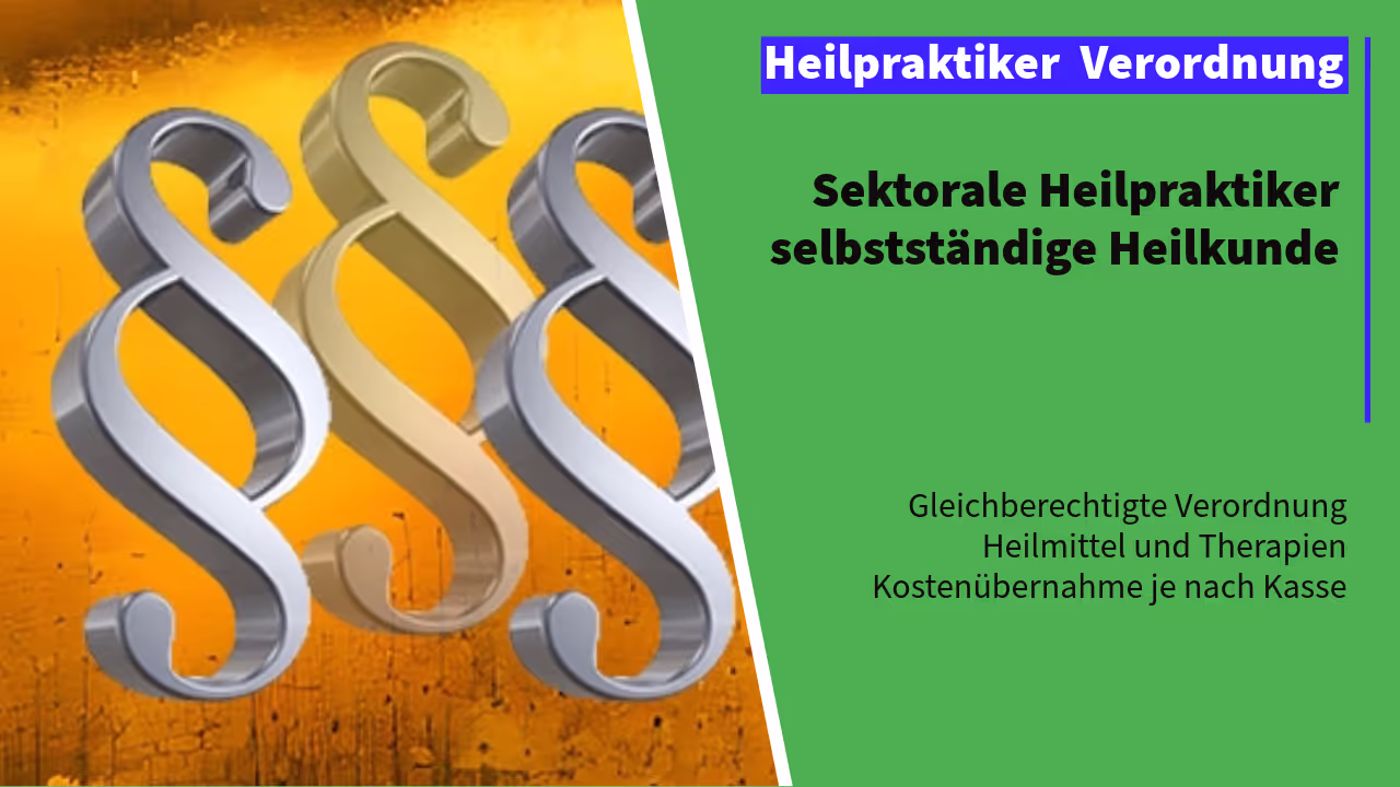 Paragraphenzeichen symbolisieren rechtliche Aspekte der Physiotherapie durch Heilpraktiker