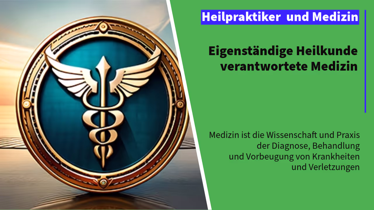 Aeskulapstab Logo symbolisiert Heilpraktiker als medizinischen Beruf